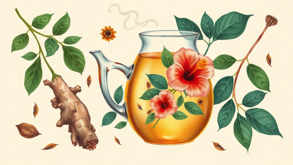 Chá de Hibisco e Gengibre: Receita Passo a Passo