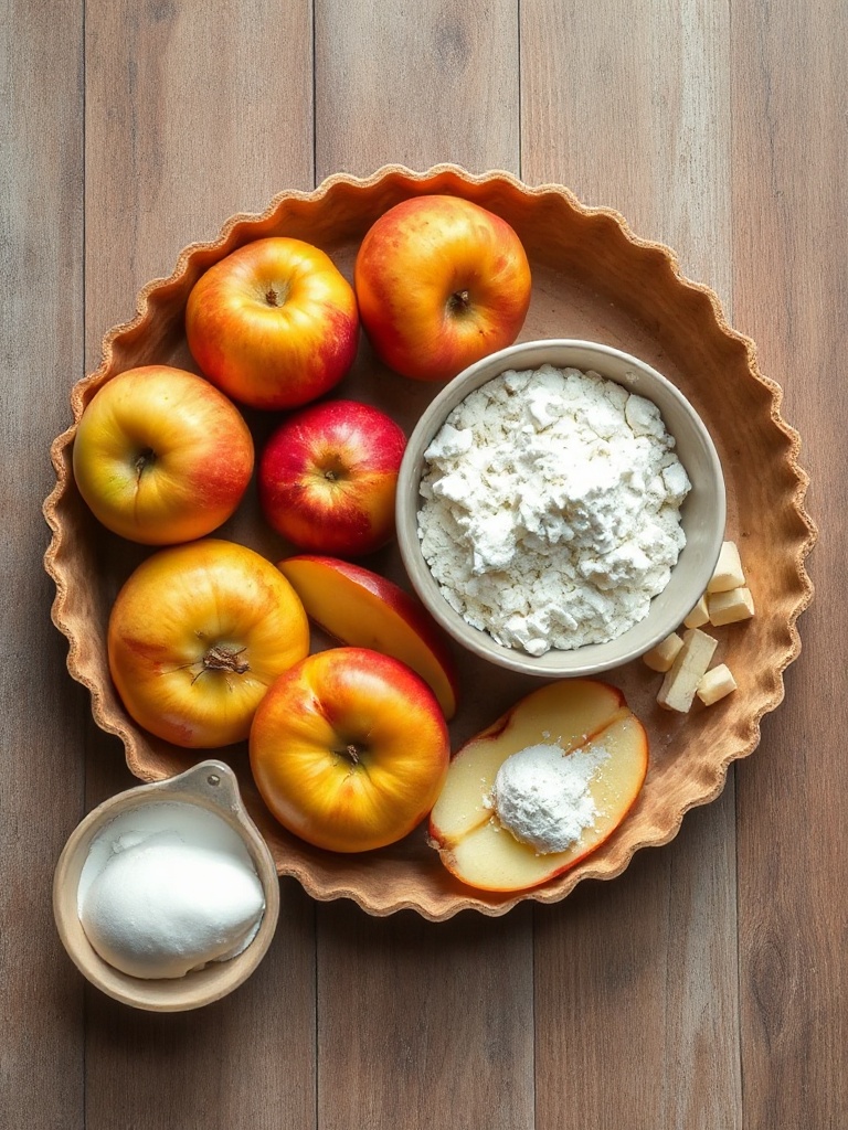 tarte aux pommes recette ingredients