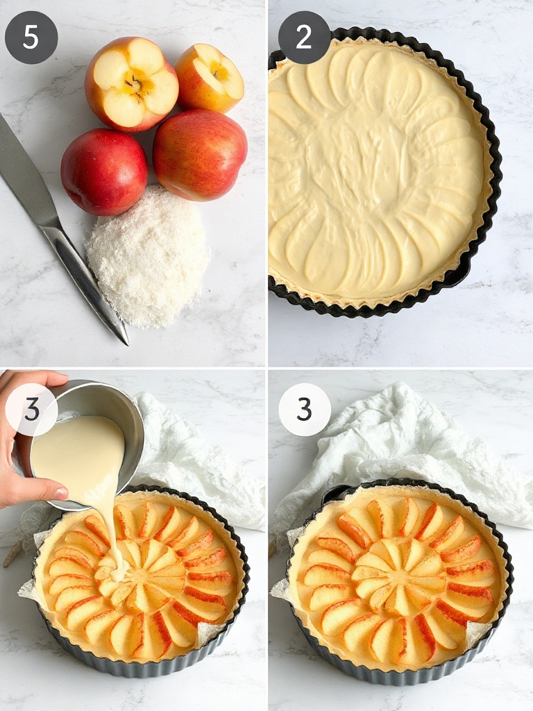 tarte aux pommes recette preparation
