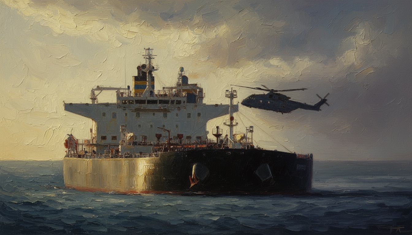 UK Charges Indian Captain of Seized Russian Oil Tanker