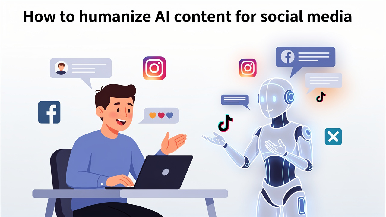 How to Humanize AI Content for Social Media Effectively