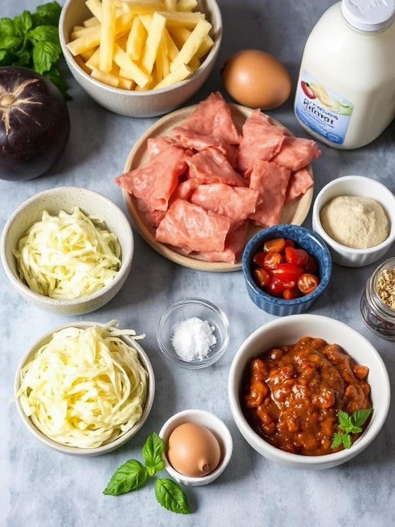 lasagne bolognaise ingredients