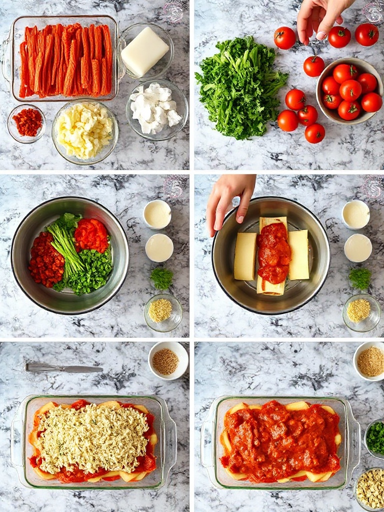 lasagne bolognaise preparation