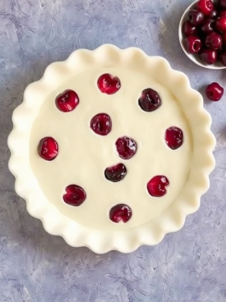 recette clafoutis aux cerises preparation