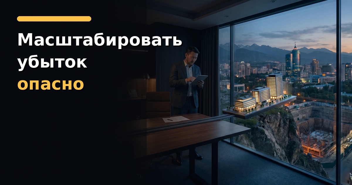 Обложка статьи Масштабировать убыток: как рост ради роста убивает компанию