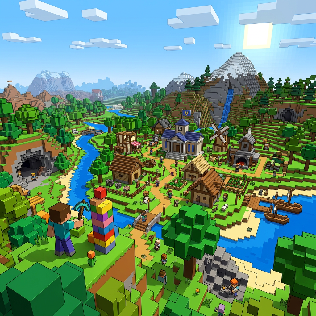 Voxel Sandbox World