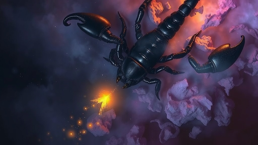 Sonhar com Escorpião Preto: Significado e Aviso