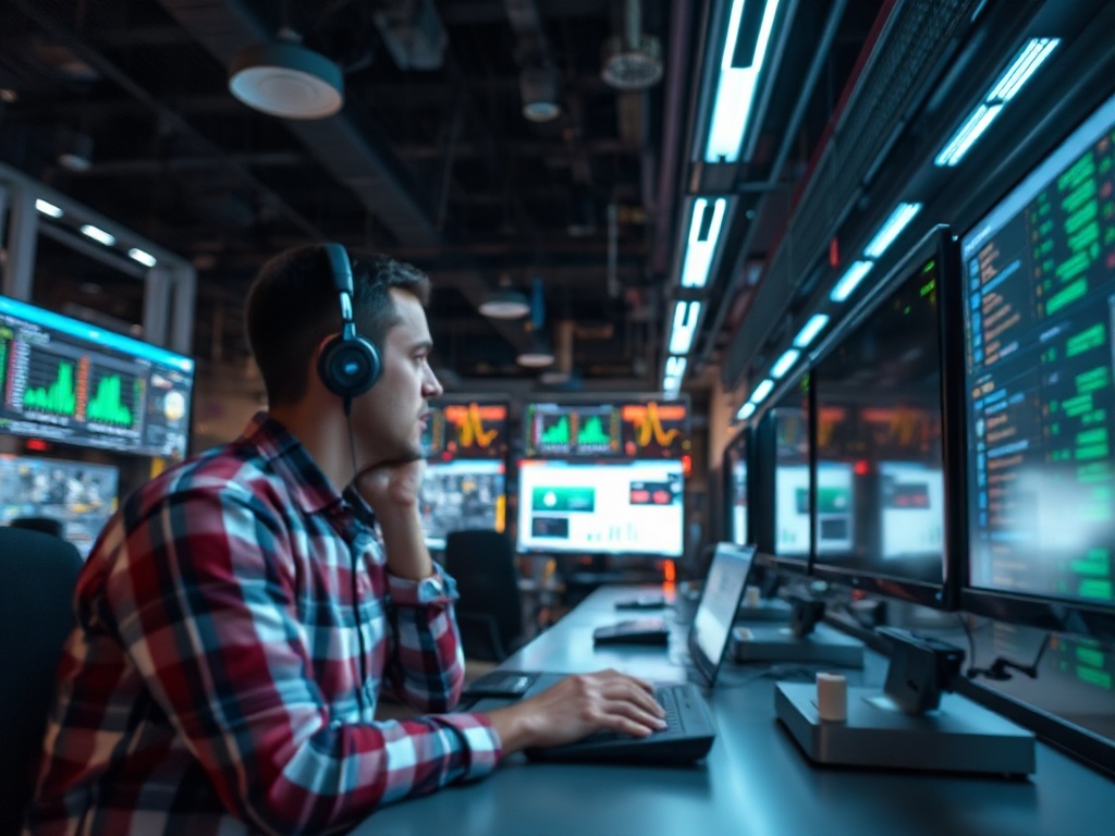 Illustration of personal cybersecurity data breach monitoring for individual users and small businesses