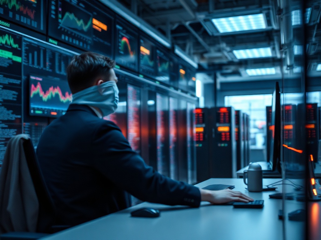 Illustration of predictive analytics transforming cash flow management with AI financial modeling tools