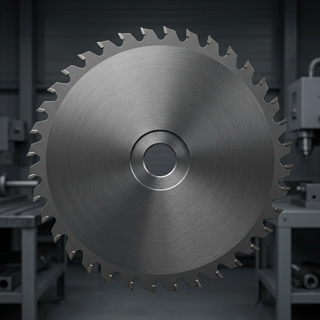 Spinning Saw Blade