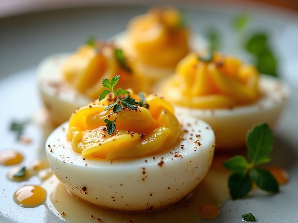 Soft-boiled egg in cup with truffle butter brioche soldiers