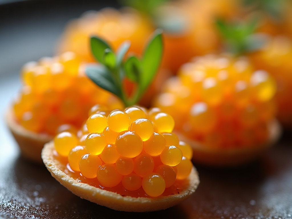 Oscietra caviar on toast points with butter, cocktail party style