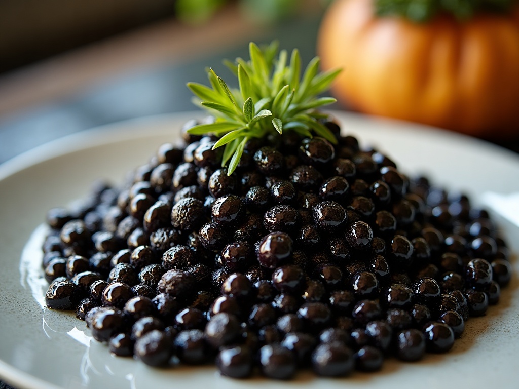 Beleaev Oscietra Royal caviar with grey-golden eggs and a nutty, buttery taste
