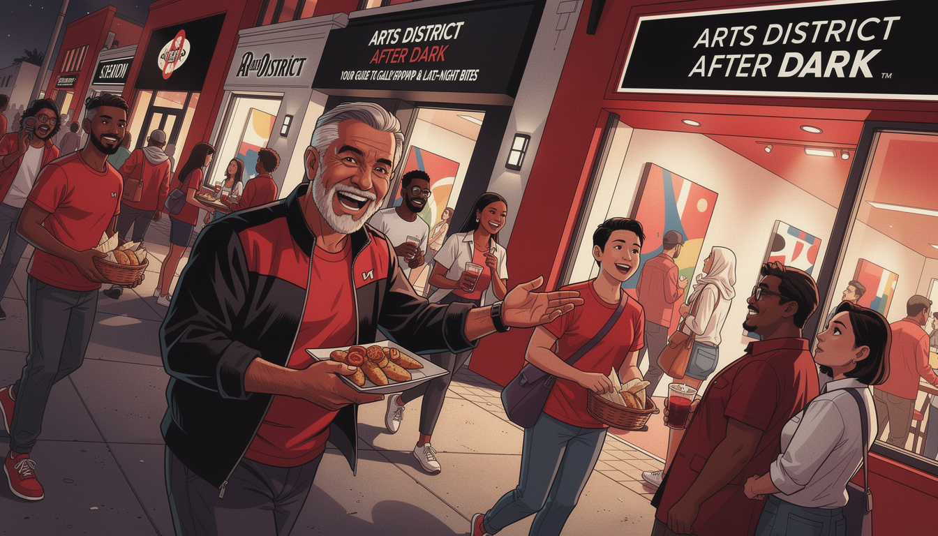 Las Vegas Arts District After Dark: Galleries, Bars and Late-Night Bites