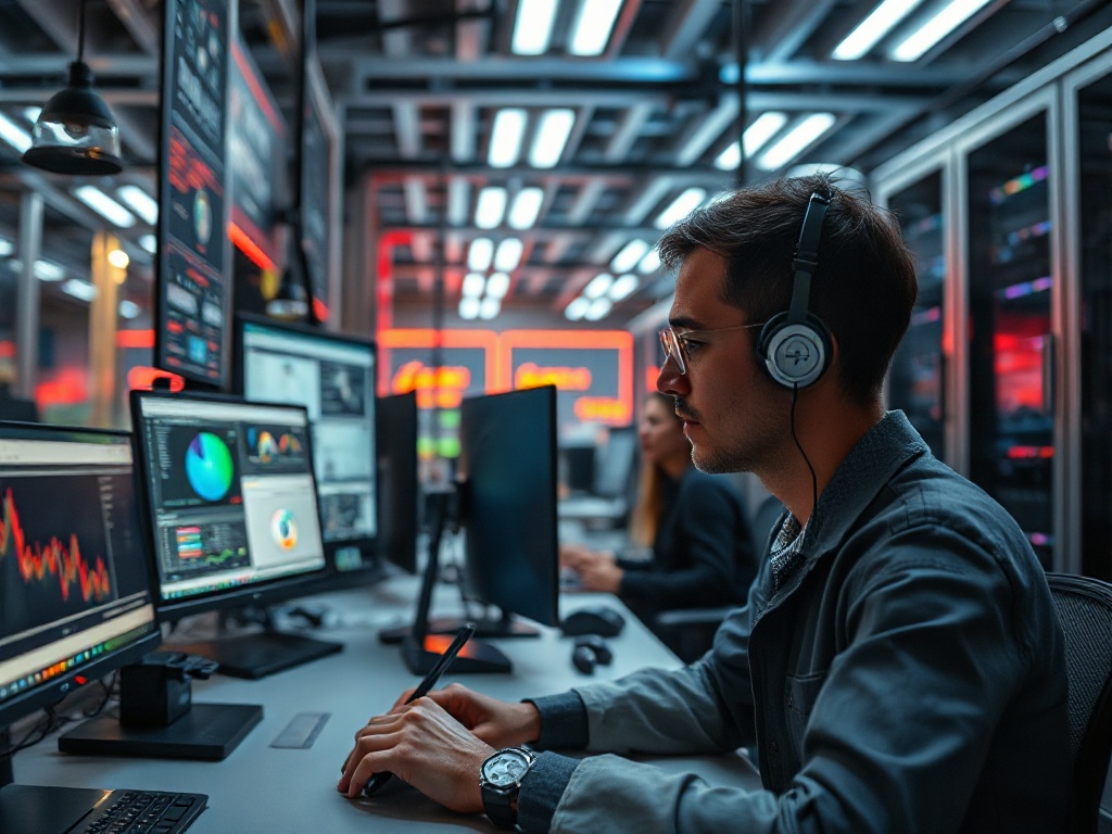 AI reduces manual workload by 50% in high-volume software development processes illustration