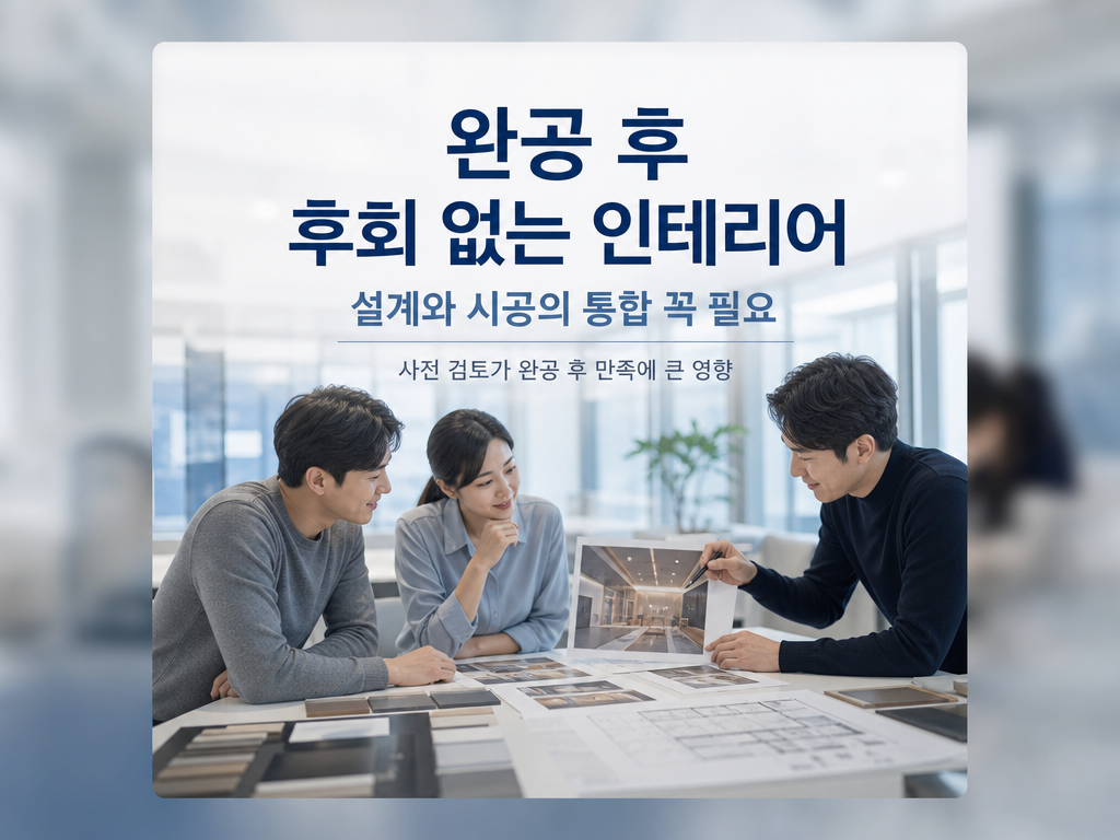 인테리어 실패 이유, 바꾸고 나서야 보인 것