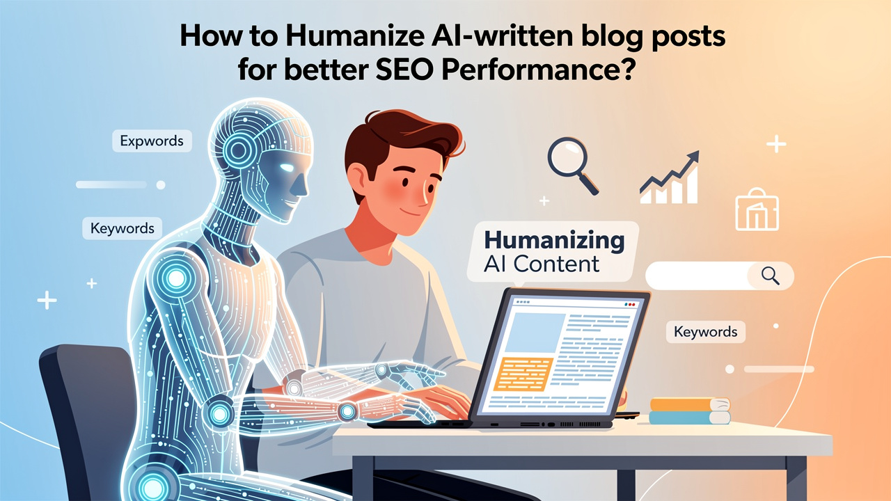 Making AI Coherent for SEO: Tips & Tricks AI can produce a well-rounded blog article in...30 seconds.