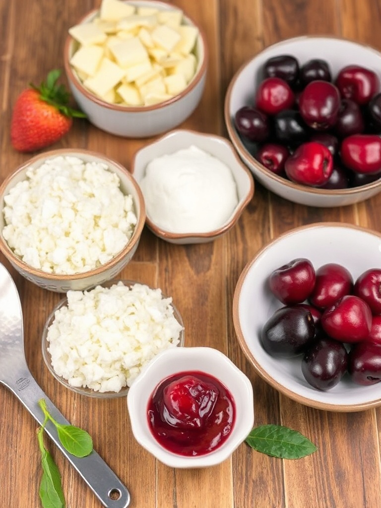 recette du clafoutis aux cerises ingredients