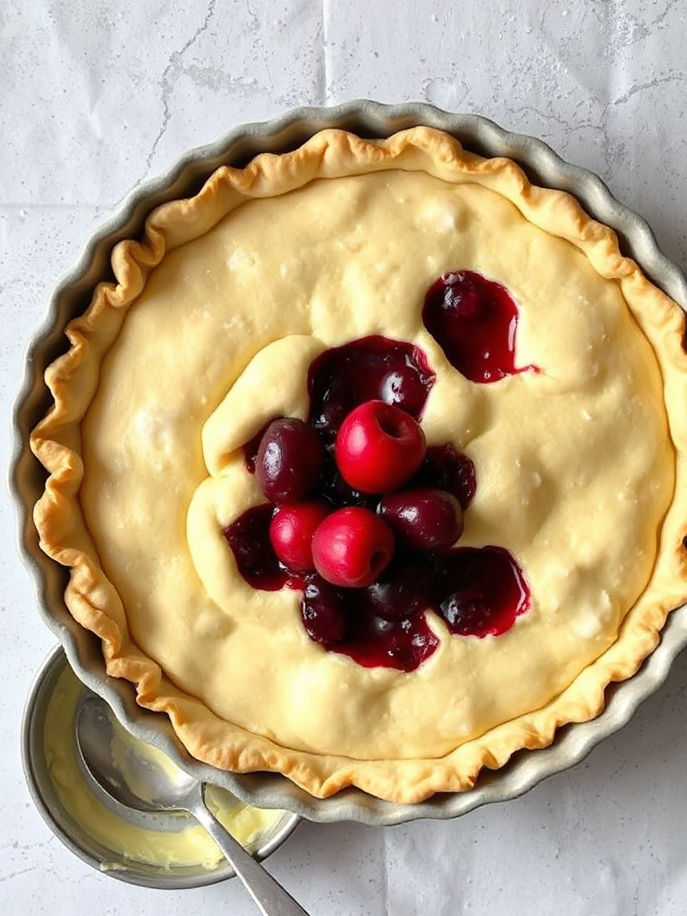 recette du clafoutis aux cerises preparation