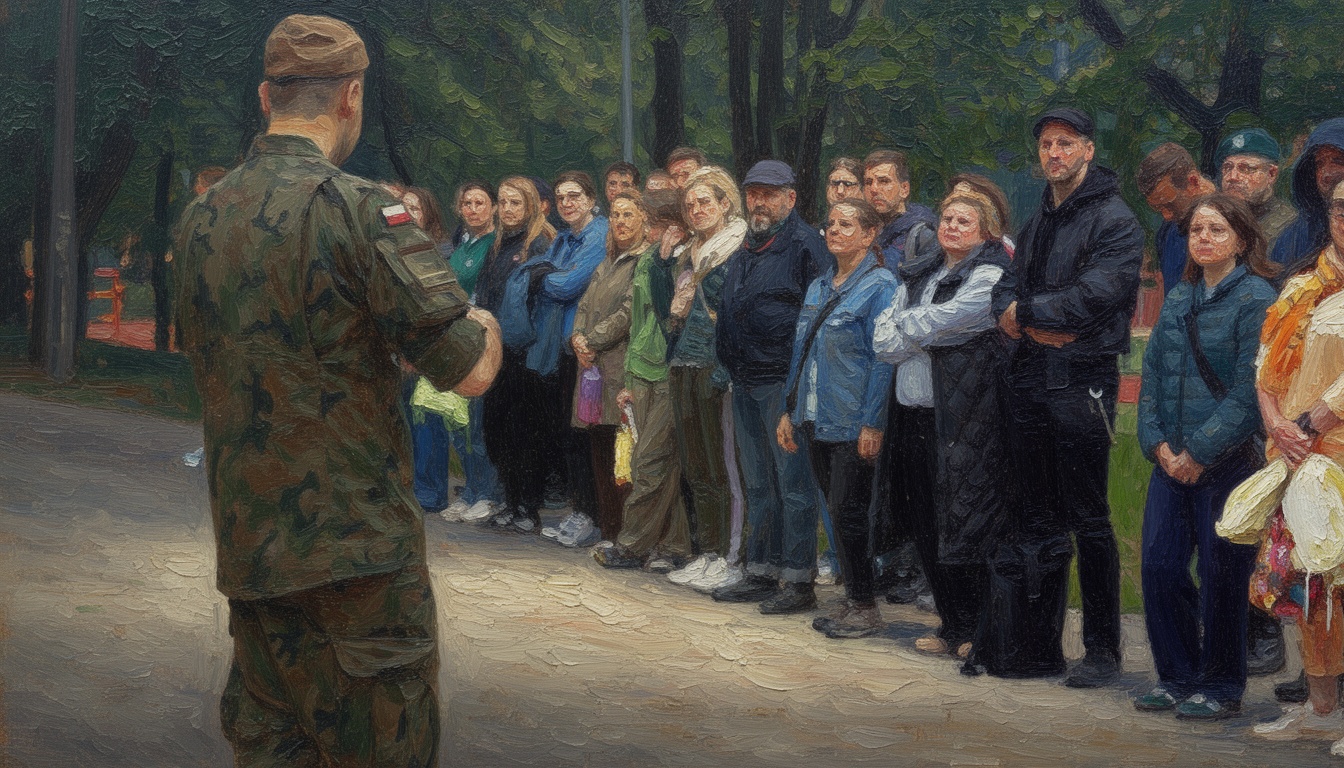 Poland Trains Civilians for Potential Conflict with Russia