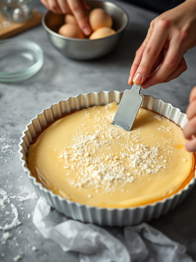 flan patissier recette preparation