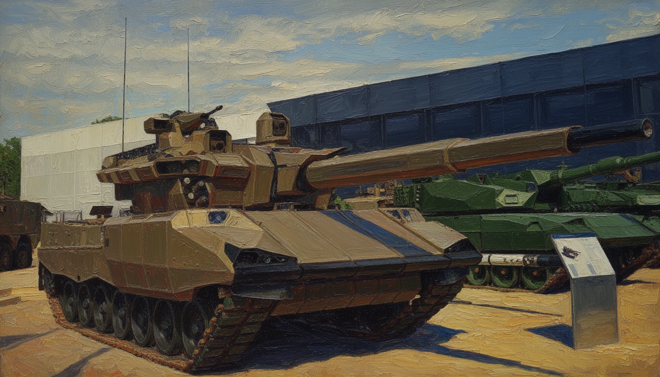 Interim Main Battle Tank Unveiled Amid Tank Project Delay