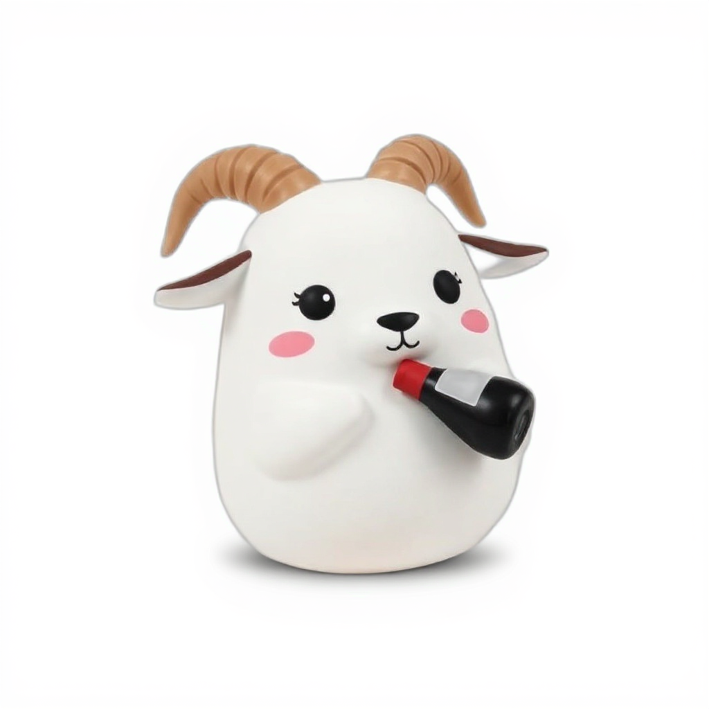 Sir Looking — Meet Sir Looking, a squishy pastel pal with a calm sweet face and dreamy two-tone glow, ready for endless gentle squeezes.