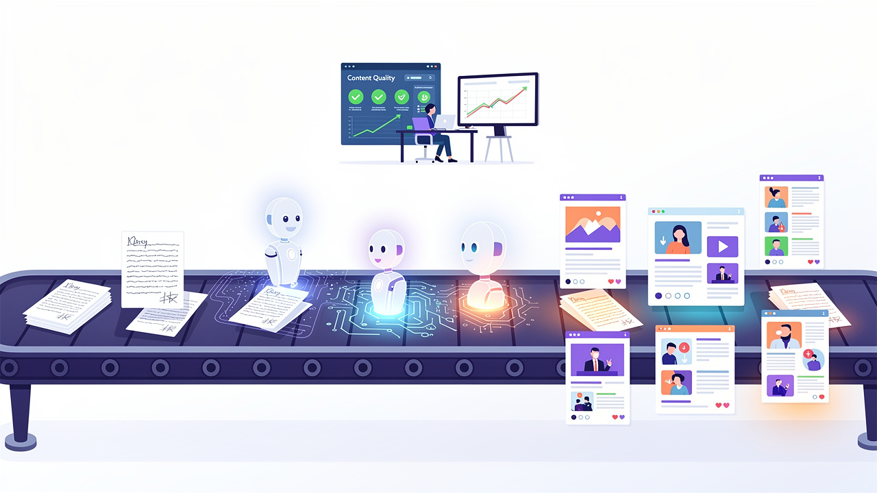how to scale content production with ai without losing quality