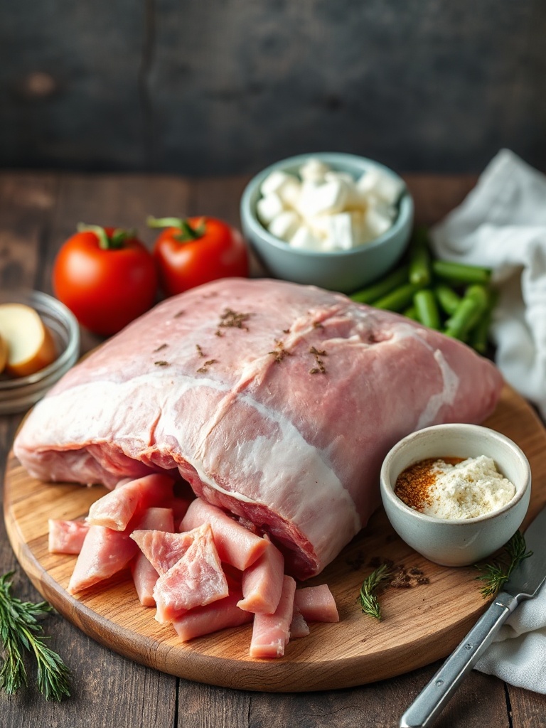 joue de porc recette ingredients