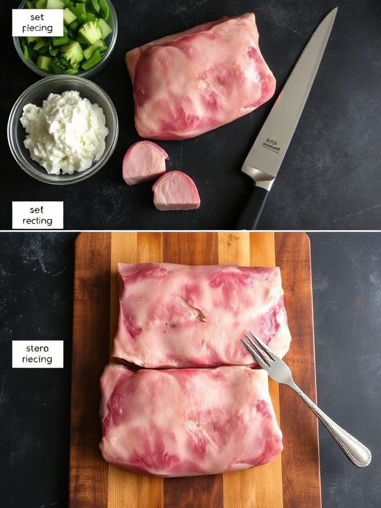 joue de porc recette preparation