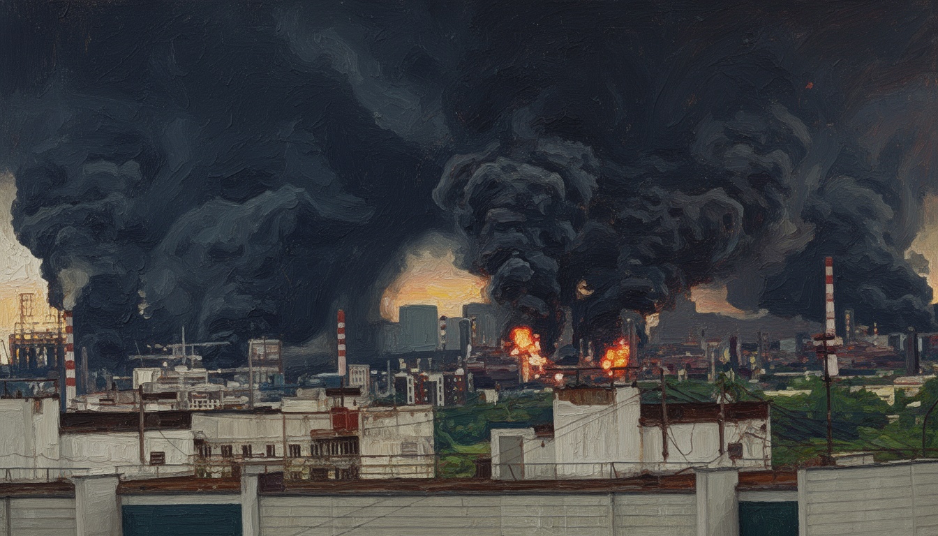 Ukrainian Drones Strike Moscow Oil Refinery Amid Escalation