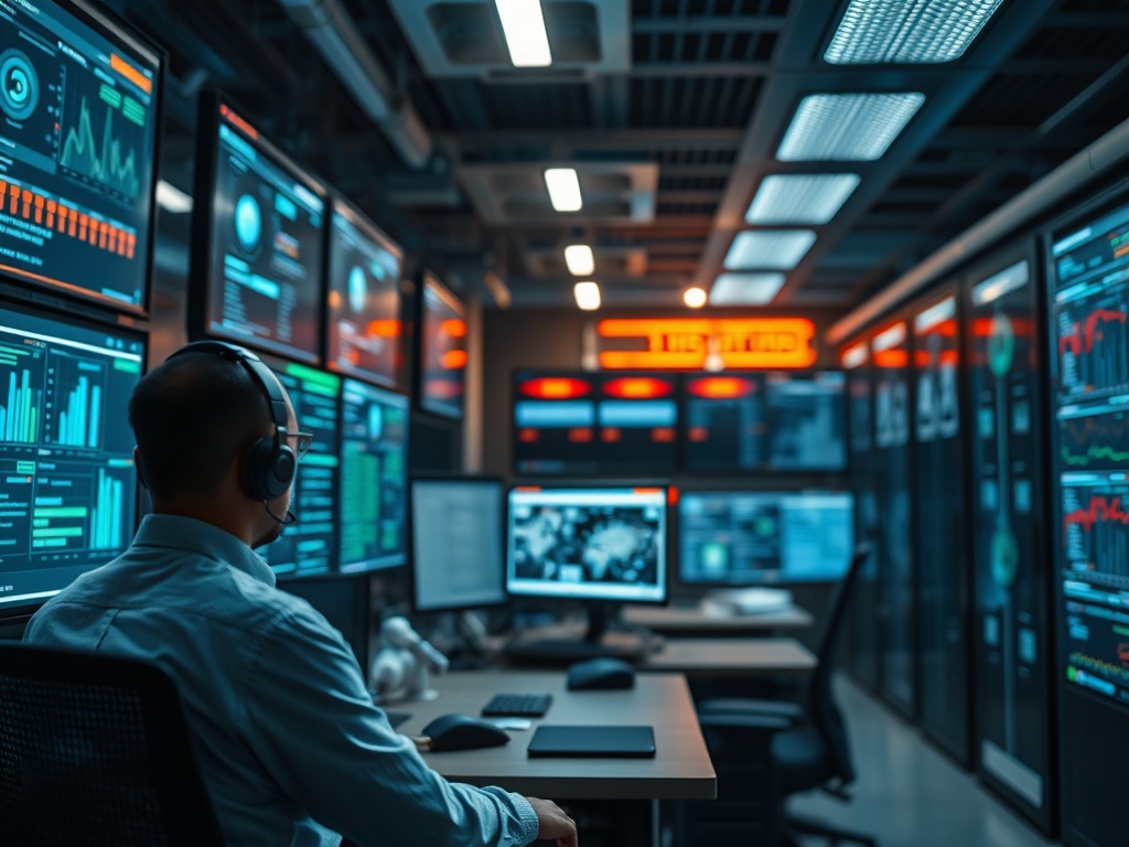 Illustration of AI-powered data analysis as essential survival skill in AI tools industry