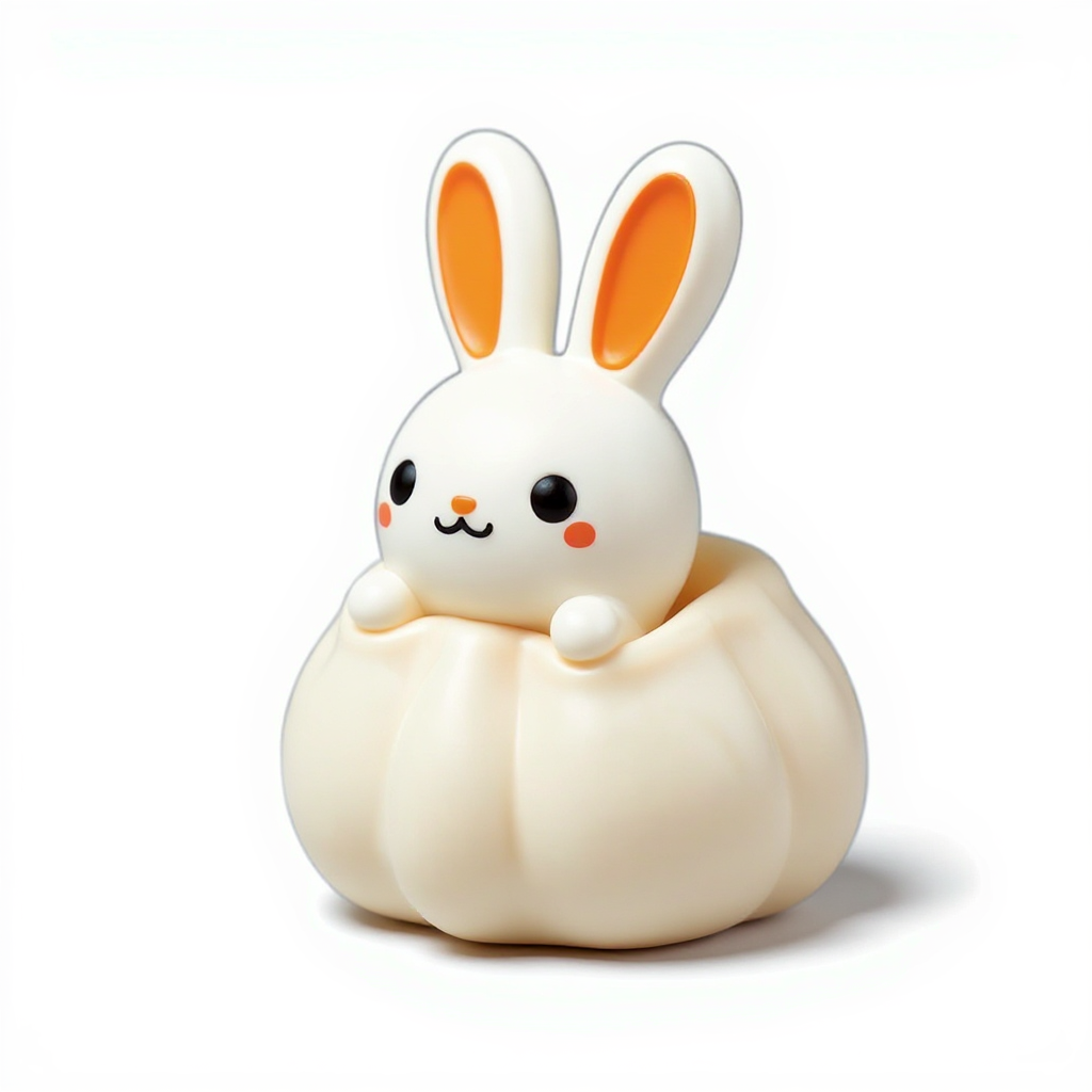 DumpyBun — Meet DumpyBun, the squishy chibi cutie with sparkly eyes, matching orange ears, and the softest huggable foam ever!