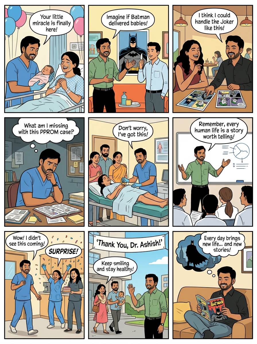 Comic story board