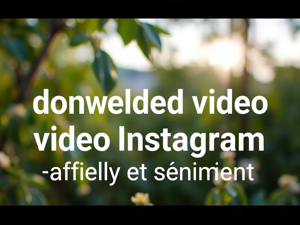 Comment télécharger vidéo Instagram facilement et rapidement