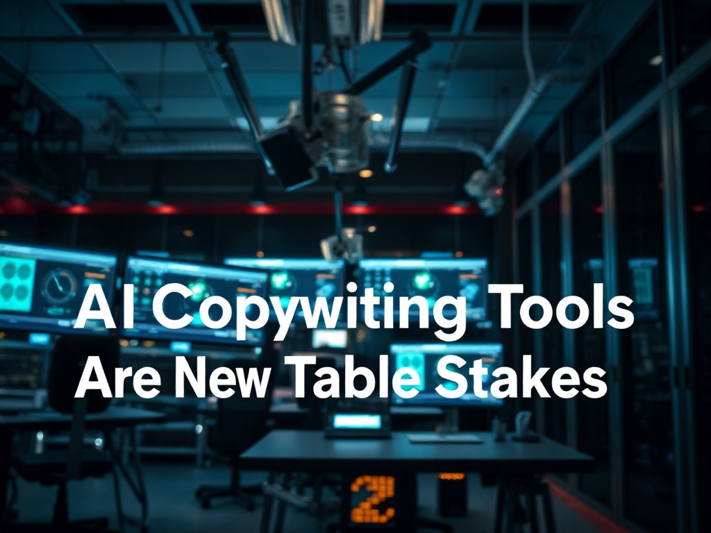 Illustration of AI copywriting tools enhancing personal branding strategies for professionals