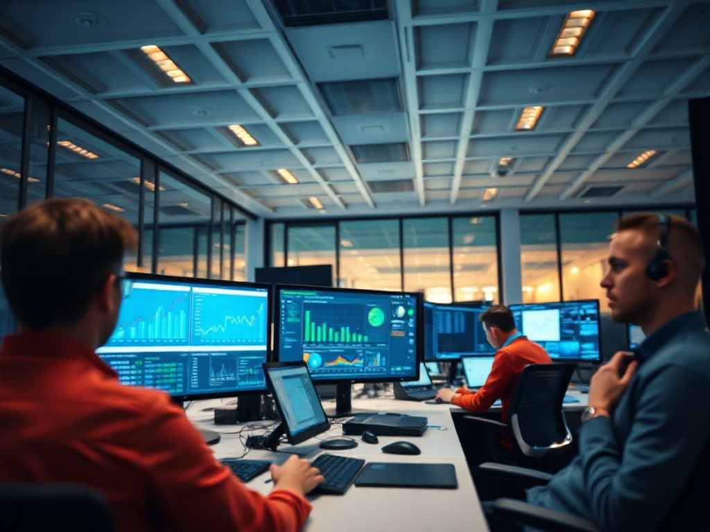 AI financial modeling illustration showing real-time insights outperforming monthly review analysis
