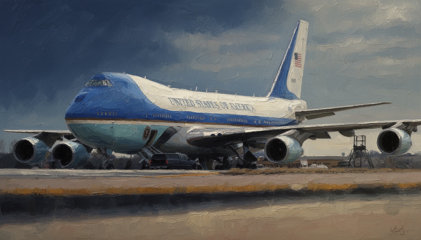 Speculation Grows Over Qatari Jet as Air Force One Retires