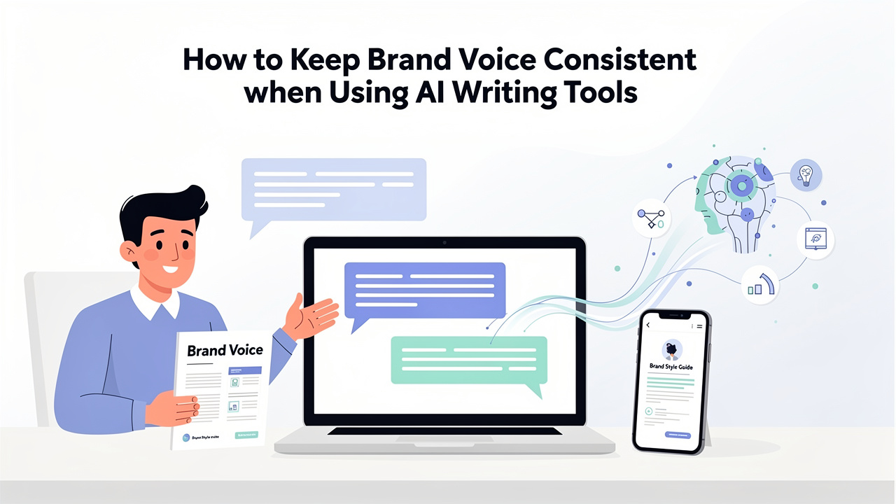 How to Keep Brand Voice Consistent When Using AI Writing Tools