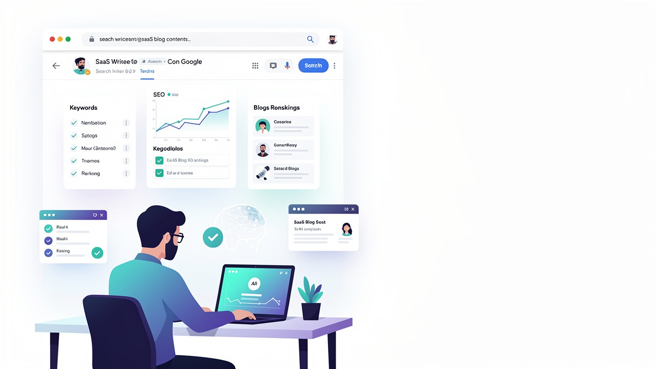 How to Use AI to Write SaaS Blog Content That Ranks on Google