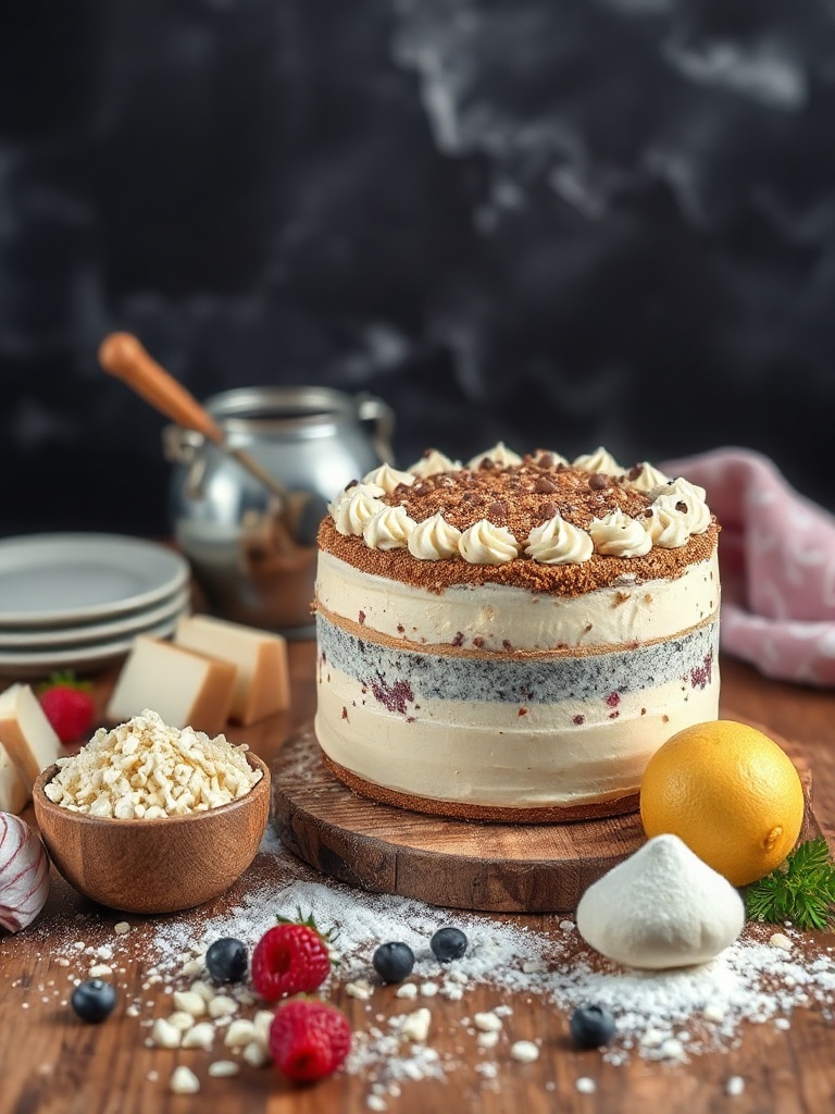 gateau marbré ingredients
