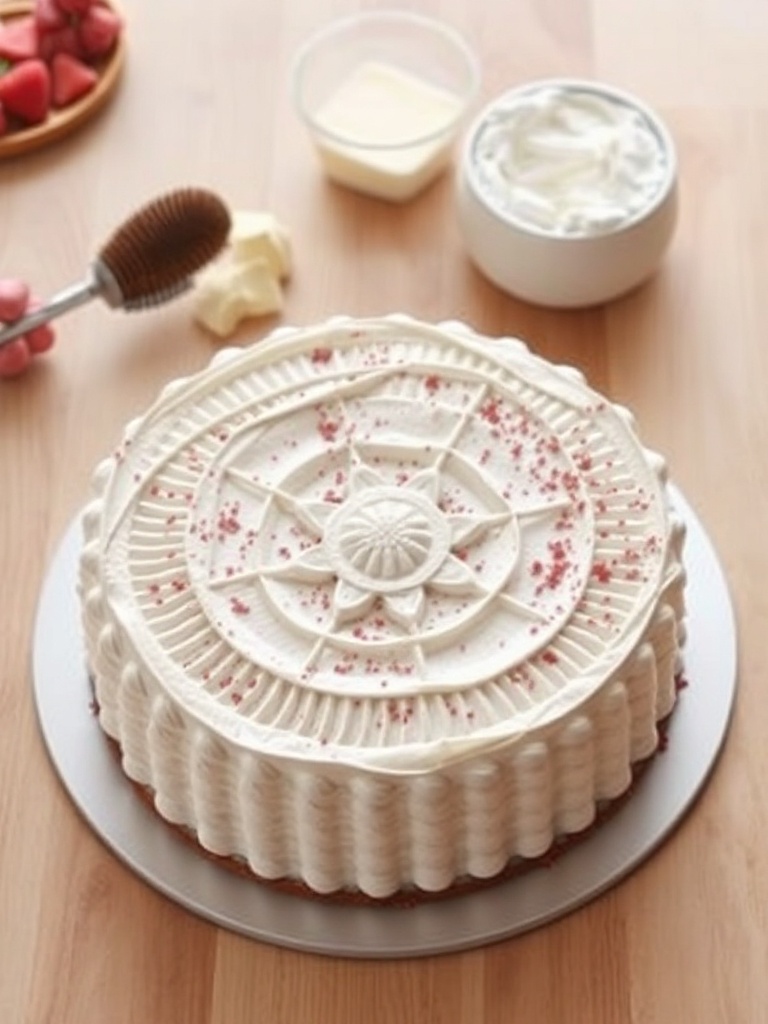 gateau marbré preparation