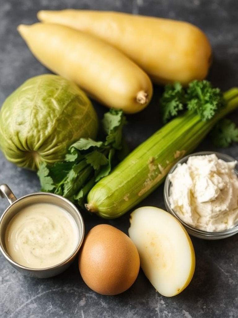 patate douce au four ingredients