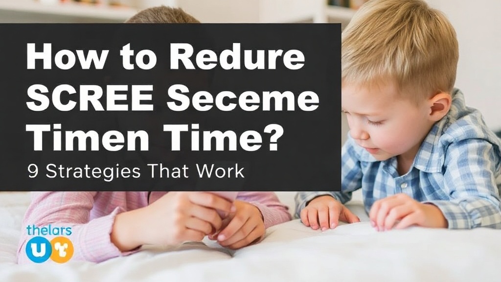 How to Reduce Screen Time: 9 Strategies That Work