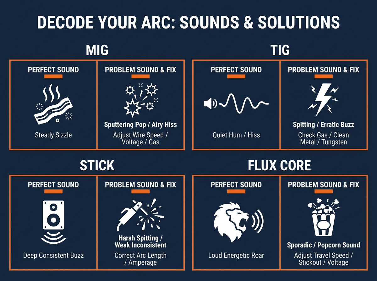 How to Listen to Your Weld Decode Arc Sounds for Perfect Beads