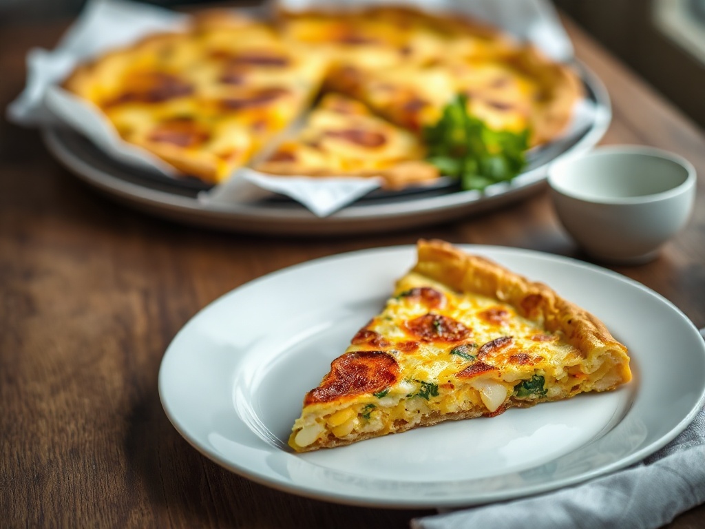 Omelette aux pommes de terre façon tortilla
