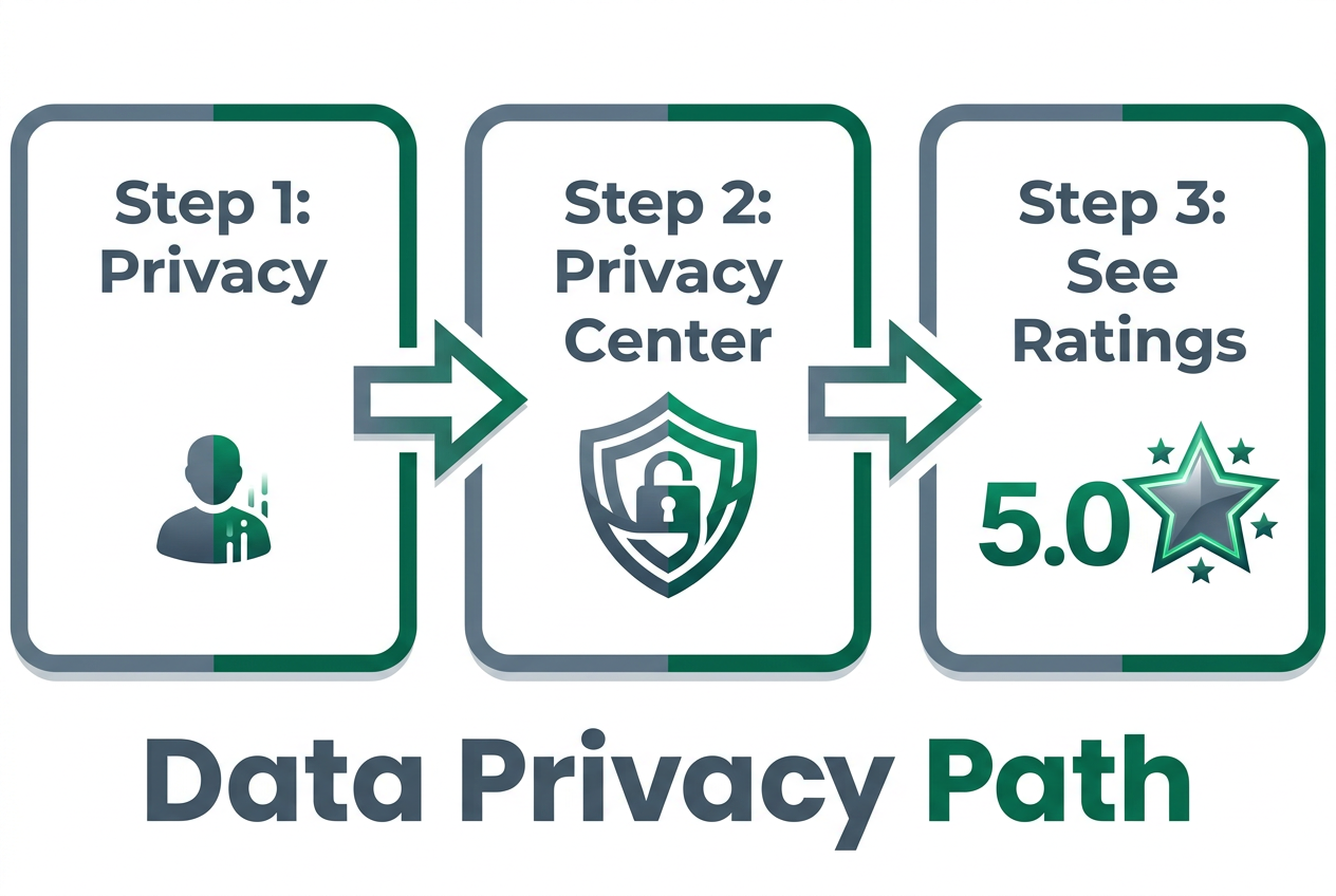 Accessing your personal rating requires navigating to the Privacy Center; maintaining a high score ensures better service and faster delivery from top-tier couriers.