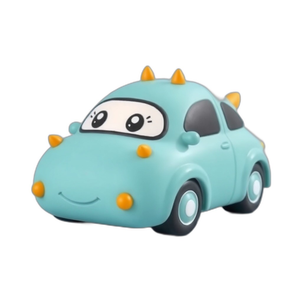 Vroomeye — Vroomeye is a soft, squishy car with big friendly eyes, ready for gentle hugs and playful adventures.