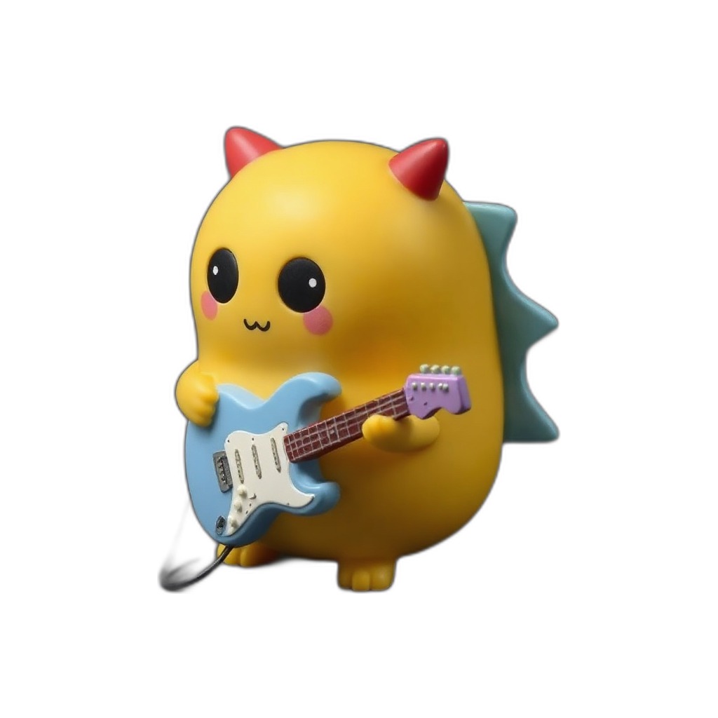 Jammin' Yoni — Meet Jammin' Yoni, a soft, squishy guitar-playing buddy that's warm, huggable, and perfectly safe for little hands.