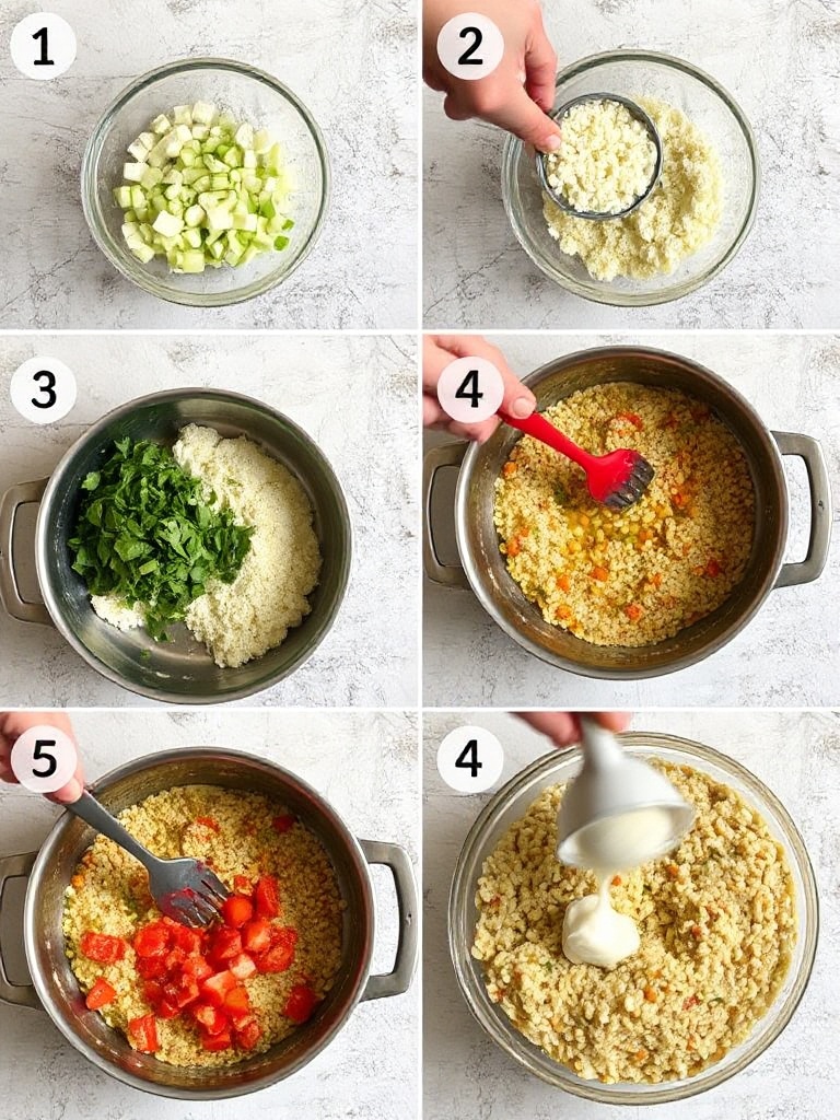 recette du taboulé preparation